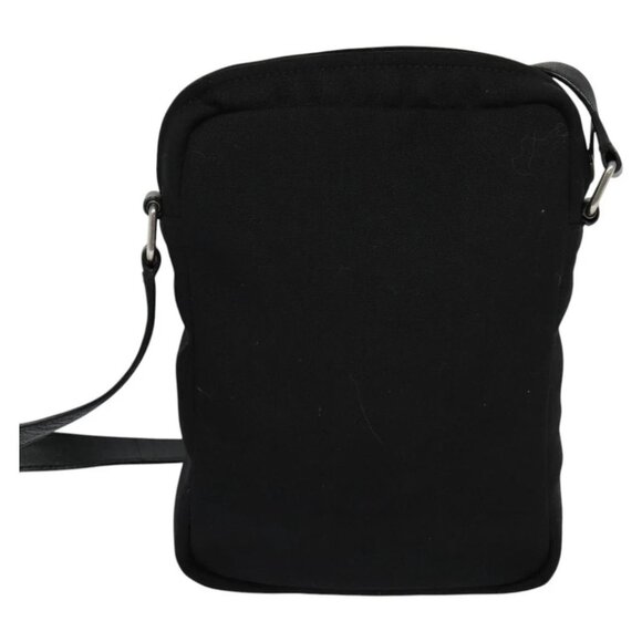 SAINT LAURENT Shoulder Bag Canvas Black Auth - Picture 3 of 15